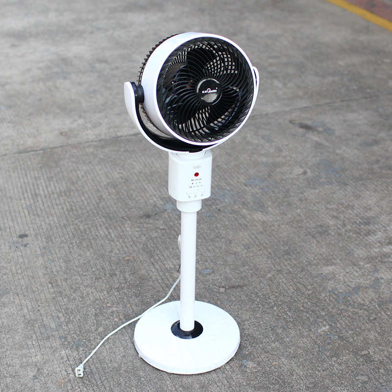 纯铜家用静音电风扇扇凌空电机循环遥控】小型摇头冠落地扇定时气