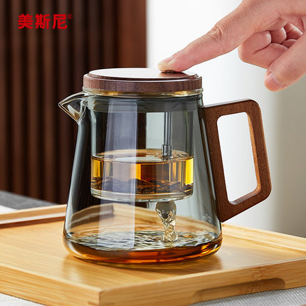 飘逸杯泡茶壶家用沏茶按压式茶水分离冲茶器全玻璃内胆办公室茶具