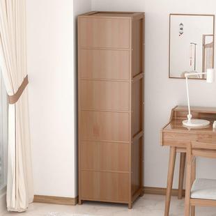 防尘柜带门家用童红角落书架网电视墙边XWI窄柜展示置立柜书物收