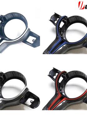 适用于宝马12345系F20 F30 F82 F10 F15 M2345真碳纤维方盘盖板