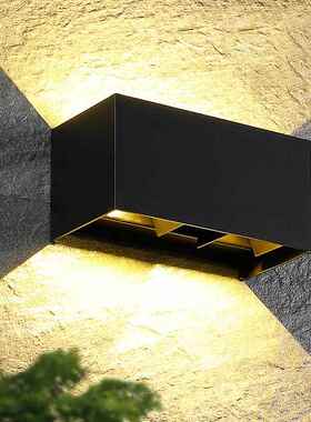 双头四叶调户楼STL——2外防水壁灯上下发光酒店室楼外梯室内梯床