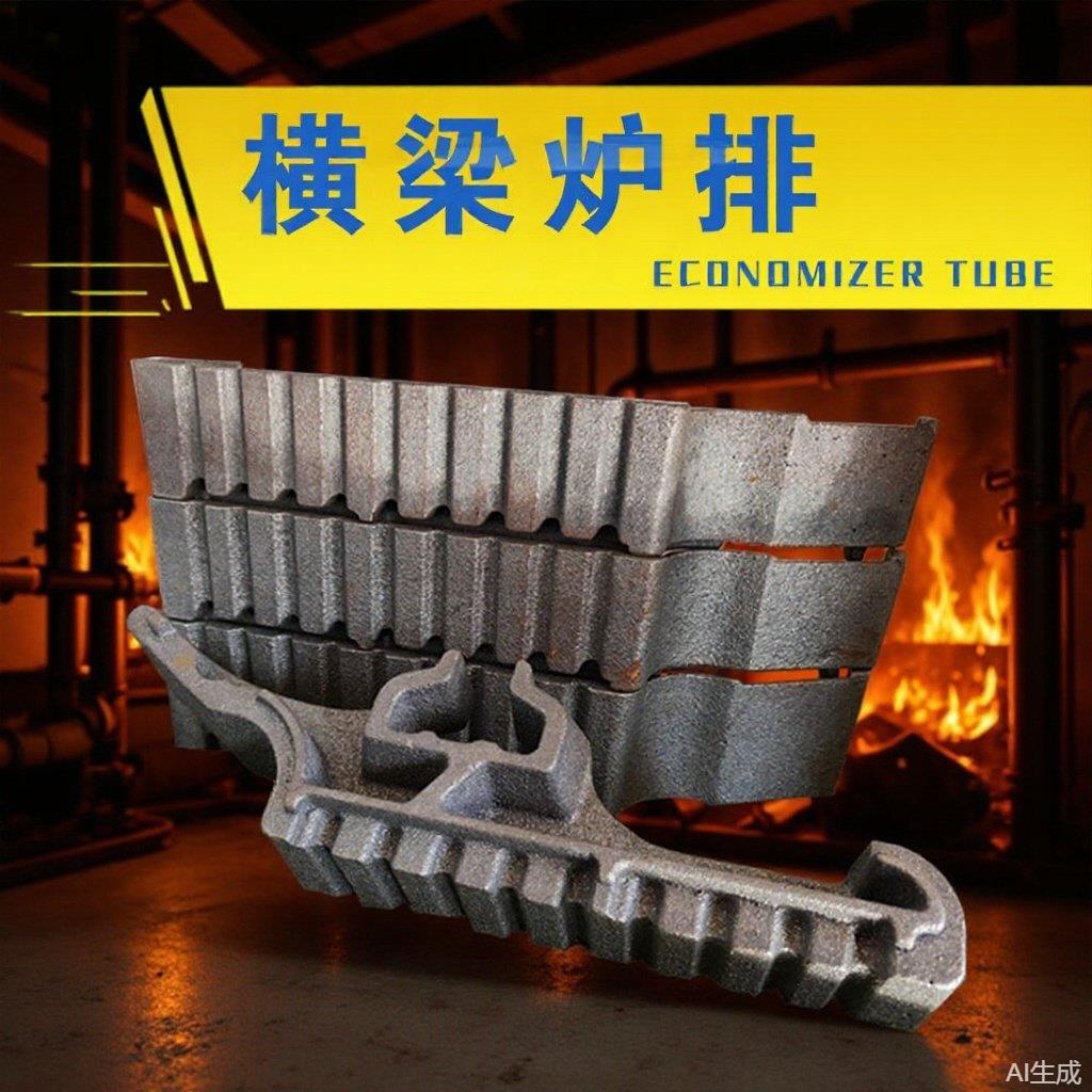 永宁圣达锅炉炉排链条往复式横梁炉排片适配家用煤炭暖气炉