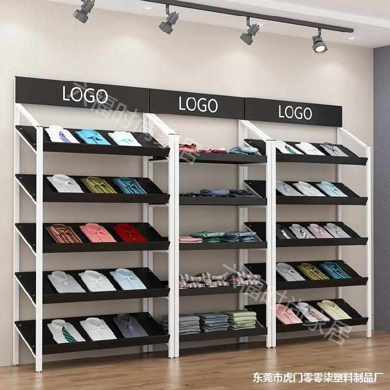 四件套被芯枕头家纺店货架展示架床上用品货柜布料置物架中岛展柜