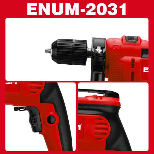 2031 带手柄 亿能电动工具 高品质 性能佳 红色冲击钻