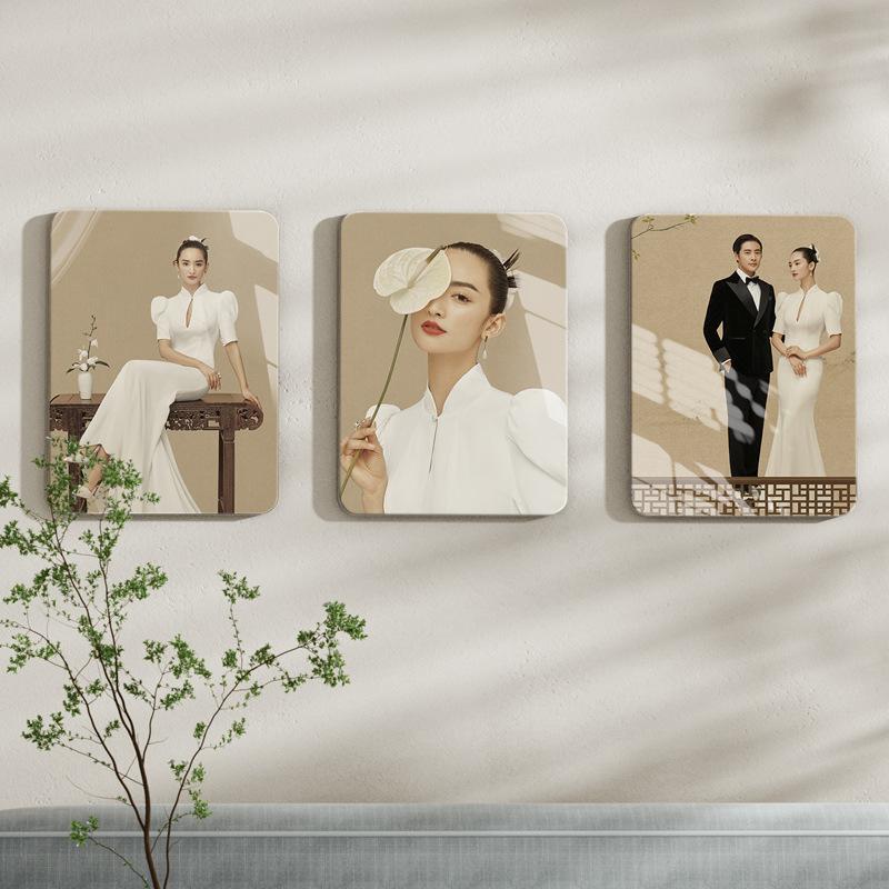 水晶相框相框摆台DIY亲子装饰画