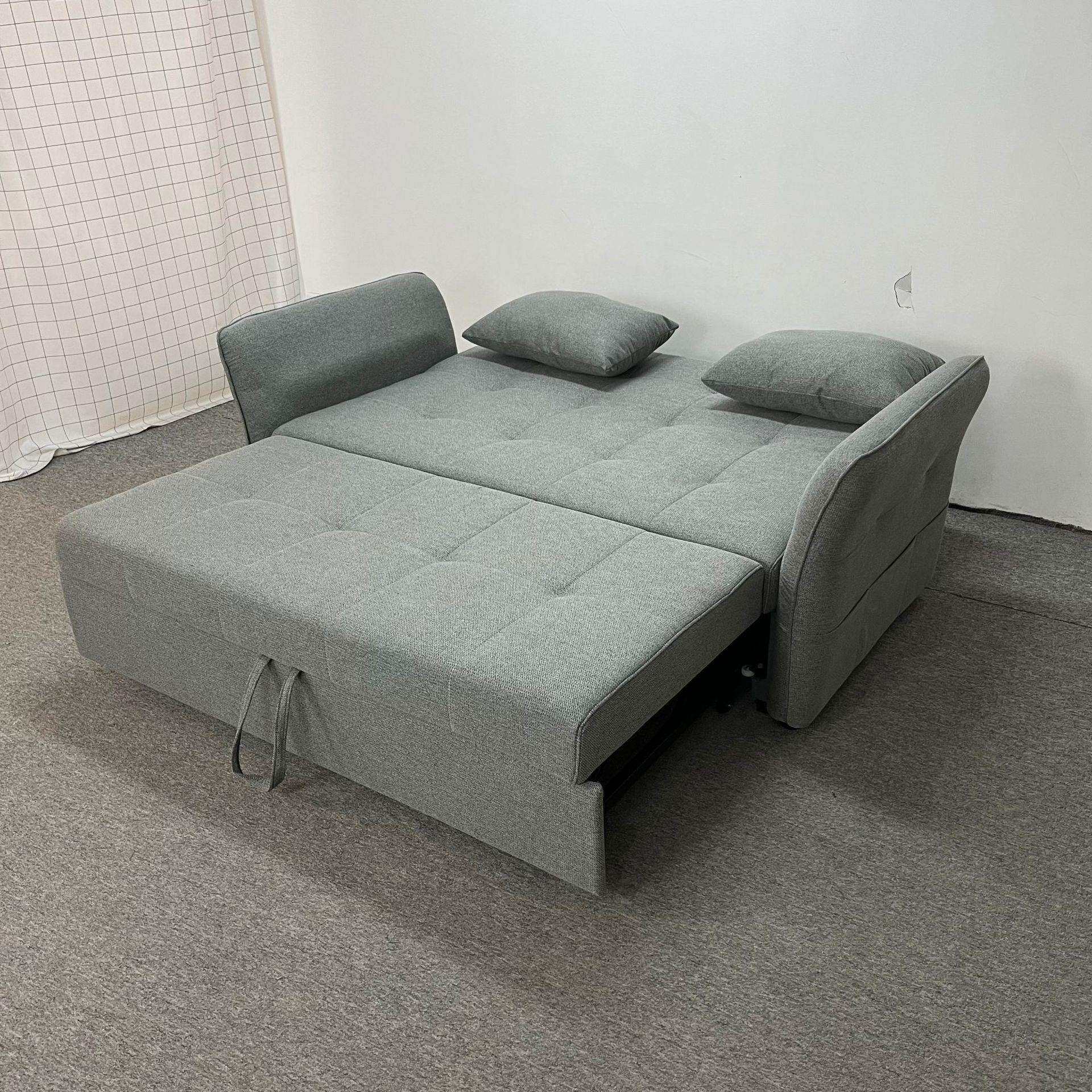 直排多功能折叠沙发床小户型客厅坐卧两用双人位沙发床两用