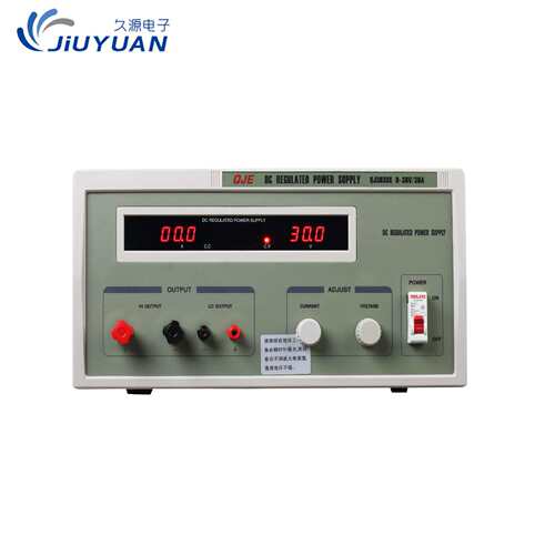 JESVERTY久源QJ3030S/QJ6030S/QJ10010S直流稳压电源30V30A