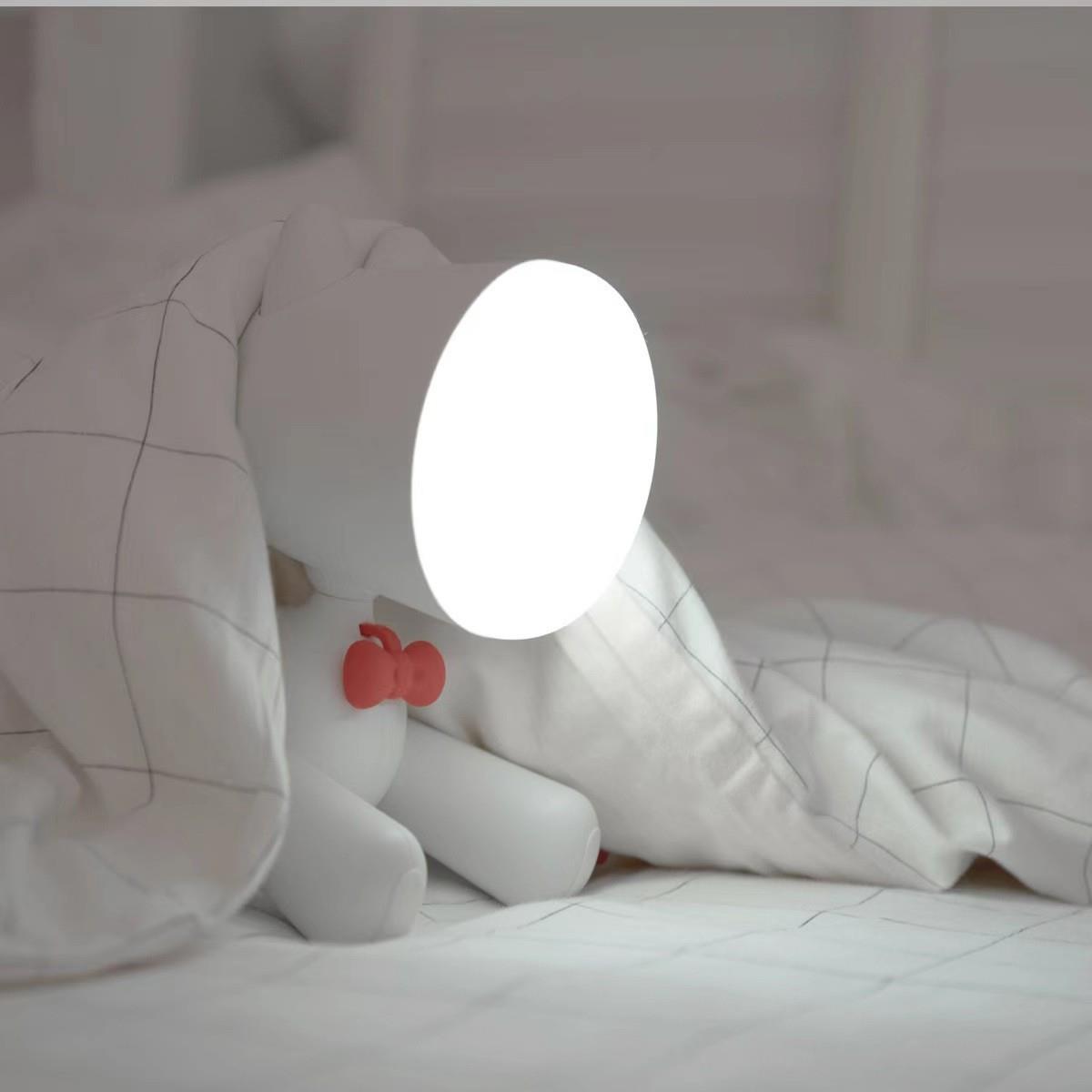 创意写字学生台灯小狗灯睡眠卧室小夜灯儿童护眼充电床头灯