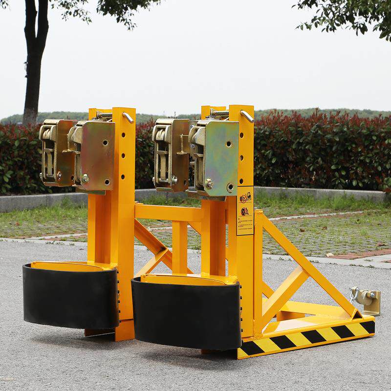 夹具 叉卸车油桶夹 桶器双桶油桶夹子重无品牌/型鹰嘴油桶搬运抓