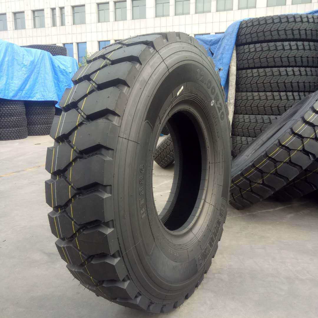 货车卡车汽车轮胎1000R20/1100R201200R20子午线轮胎加厚耐磨轮胎