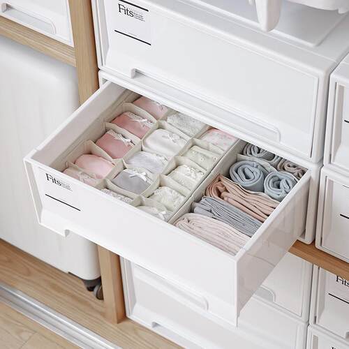 天马抽屉式收纳箱ins风家用衣柜收纳盒收纳柜衣服整理箱