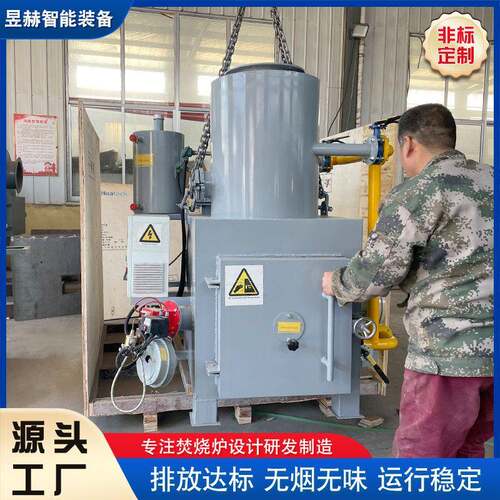 工业废弃物品焚烧炉动物无害化焚烧炉设备连续式垃圾热解焚烧炉