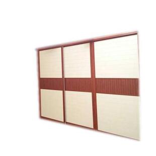 衣柜门订做铝合金移门不锈钢玻璃推拉门现代简约地中海百叶门趟门