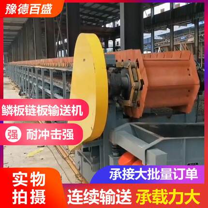 BL型鳞板输送机大节距鳞板输送机重型鳞板链板机源头厂家