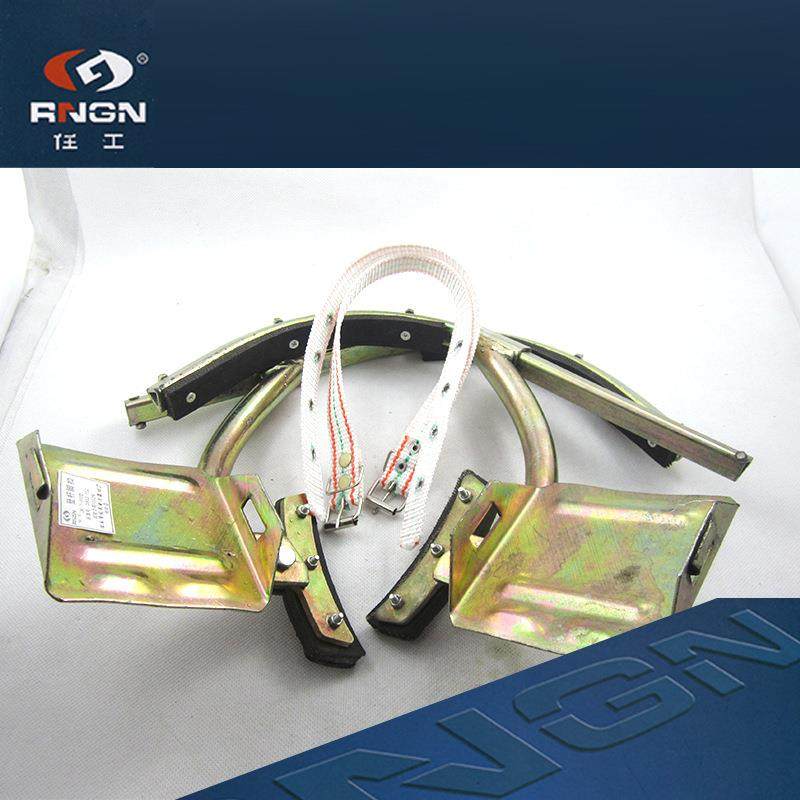 任工登杆脚扣JK-T-250300400爬水泥杆带刺爬木杆6-21米多