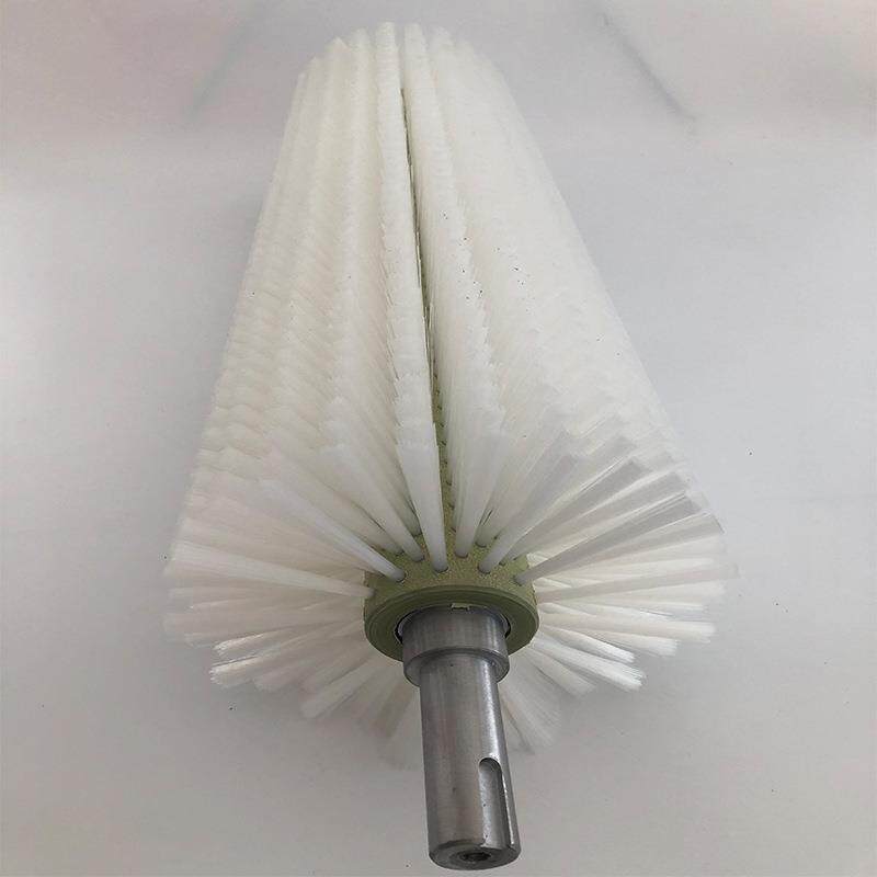 带轴尼龙扫灰毛刷辊玻璃清洗机果蔬清洗筛网输送带毛辊刷除尘神器