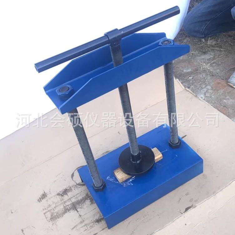 混凝土抗渗仪压入脱出螺旋加压器 液压抗渗加压器 手动螺旋加压器