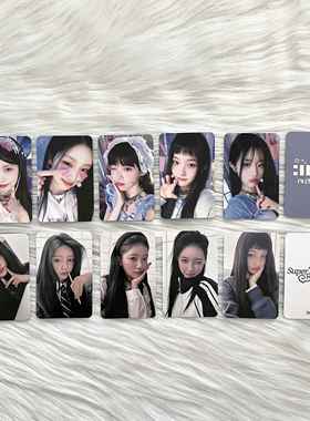 ILLIT礼m2直播特典卡sw1幸运釜山校服特典wonhee李沅禧境萌花moka