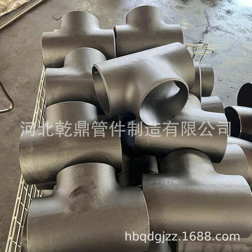 厂家出口外贸A420WPL6合金高压三通大口径焊接管件厚壁三通四通
