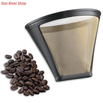 Reusable Coffee Filter With Handle Stainless Steel Washable