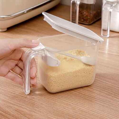 弹盖调料盒家用厨房调料罐盐味精胡椒粉佐料香料收纳盒调味品防潮