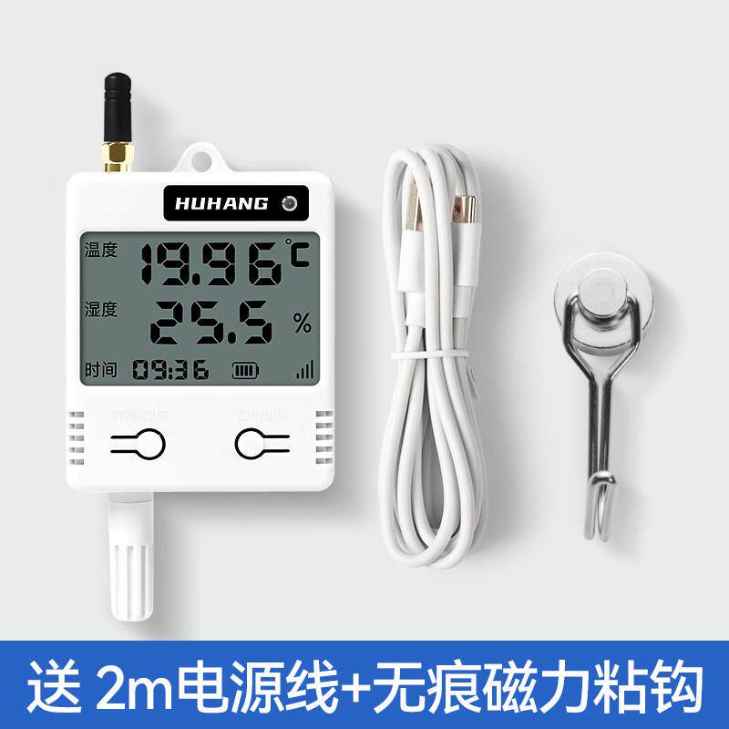 温湿度计4G远程电话手机监控大棚专用养殖机房传感器报警器记录仪