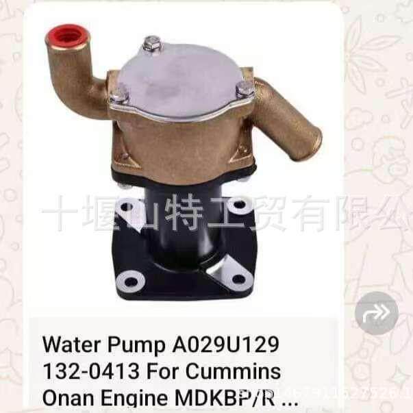 船机 游艇柴油发动机配件 海水泵 G1010 A029U129 奥南海水泵
