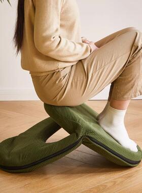 懒人沙发榻榻米床上背可折叠靠背坐垫网日F榻榻米沙发飘红窗折叠