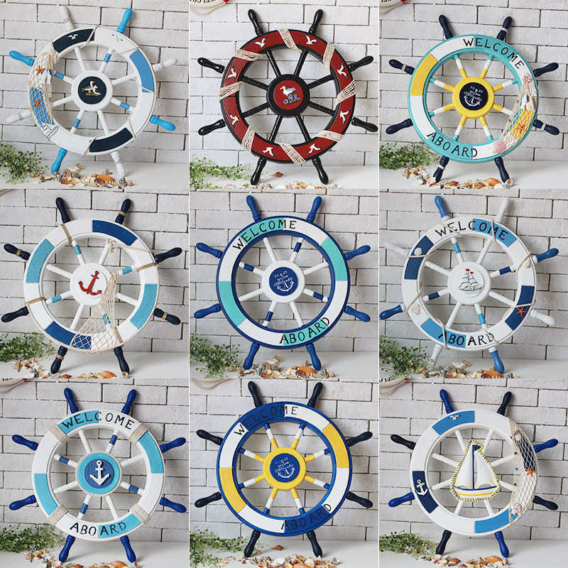 地中海风格装饰摆件挂饰木质船舵舵手舵工艺品62公分舵手,家居饰品,木雕,淘宝优惠券,粉丝福利购,淘宝优惠卷