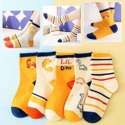 23 Dinosaur Kids Stockings Baby Cotton Socks Spring and Summ