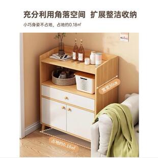 水柜置物家柜用靠墙柜客厅杂物收纳架小柜子储物柜矮茶柜QNR边餐