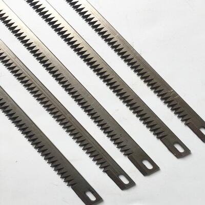 立式自动包装机茶叶机配件刀片 齿形切刀 横封切刀一字型刀片齿刀