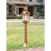 户外庭院草坪灯户外防水草坪景观灯美式 覆古别墅花园电源连接门灯