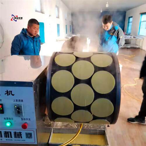 YP-450型蛋皮机千层蛋糕皮整型机多功能春卷网红蛋皮机