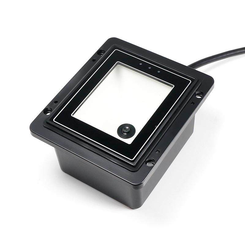 E扫P800二维码条扫描模组防水闸机门禁机码黑色 USB2码模块固定式