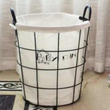 ins风简约脏衣篓可折叠布艺收纳篮脏衣服收纳筐浴室杂物储物袋,收纳整理,脏衣篮,淘宝优惠券,粉丝福利购,淘宝优惠卷