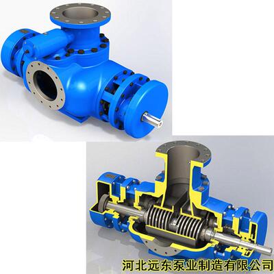 W5Kse双吸双螺杆泵做糖蜜输送泵应用在多家糖蜜生产厂