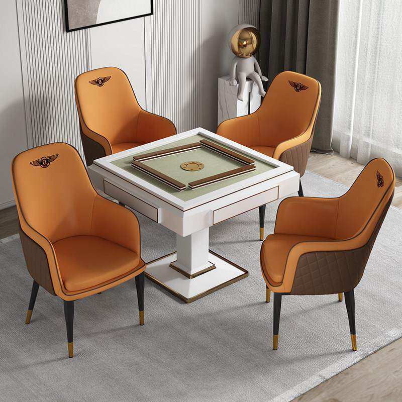 棋牌室德州扑克专用麻将椅子久坐舒服洽谈休息区接待桌椅宾利椅子