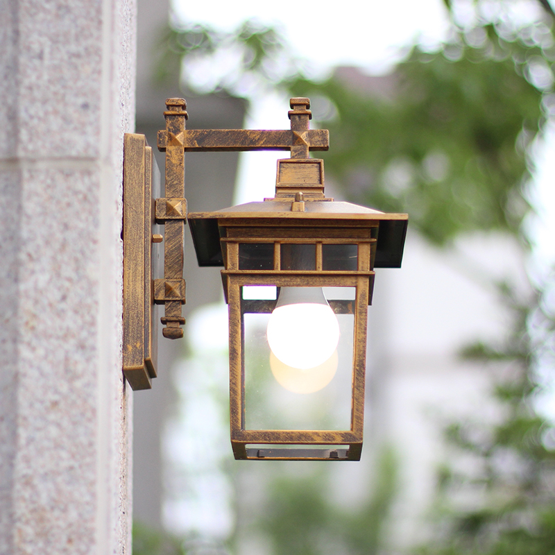 复古欧式壁灯走廊阳台防水庭院灯外墙楼梯中式过道室外别墅大门