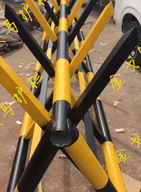 拒马栏冲撞栏杆移护动铁障马路防学校大门CBH停车检查依法盘查