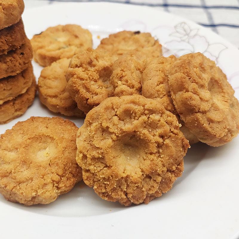 新品荣昌记葱油桃酥宁波特产老式酥饼手工小桃酥300g糕点饼干零食