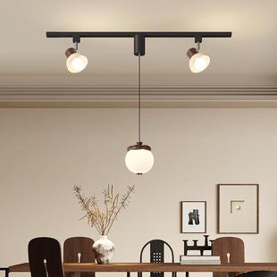 全光320护眼客厅餐厅吊灯头中古风简约民宿吊酒店吧台谱灯卧室床
