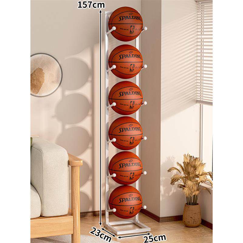 篮球足球收纳架球类置物架归类摆放家用放球架陈列放置架筐展示架,收纳整理,书桌收纳置物架,淘宝优惠券,粉丝福利购,淘宝优惠卷