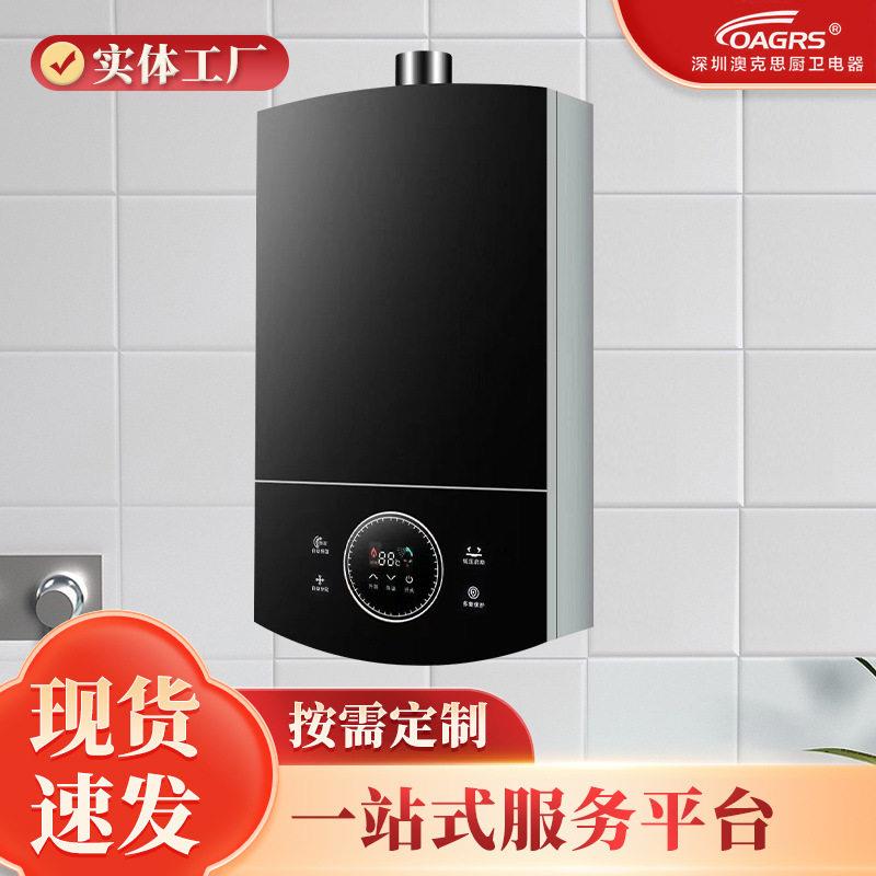 正品出国家用小型即热式燃气热水器变频式可调节恒温机悬挂式平