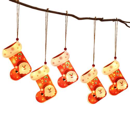 Christmas decoration pendant small night light tree 装饰挂件