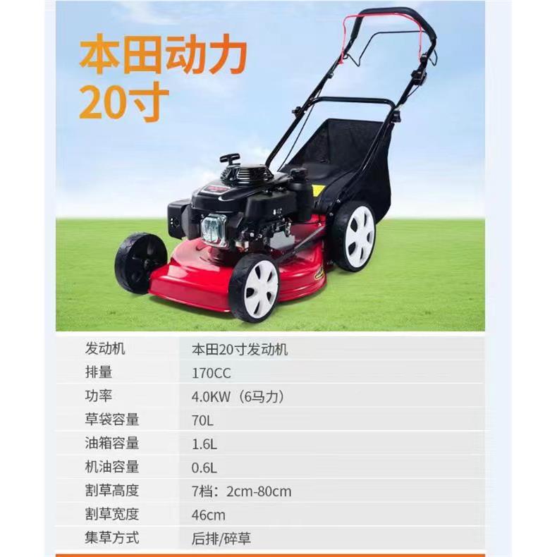 工厂直手JB784236推式燃油割草机 手机推割草园林绿化草坪管理发