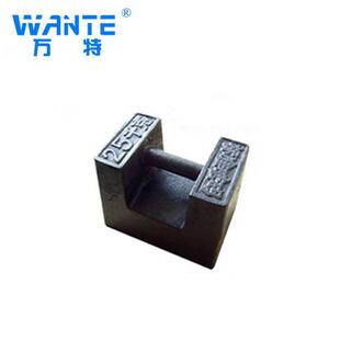 标准砝码25kg铸铁砝码国标m1级校正用锁形砝码电梯法码法码