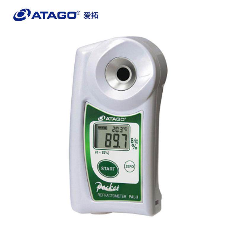 日本爱拓ATAGO PAL-3 手持数显测糖仪甜度测定仪浓度仪爱拓糖度计