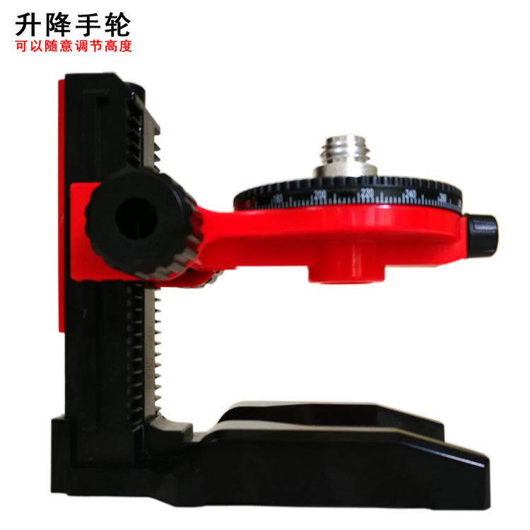 L型多功能支架5/8"接口/超强磁铁吸附水平仪L型磁性壁挂架L支架