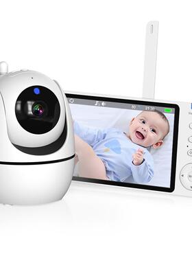 5英寸婴儿监视器宝宝监护器婴儿监护器abm501babymonitor